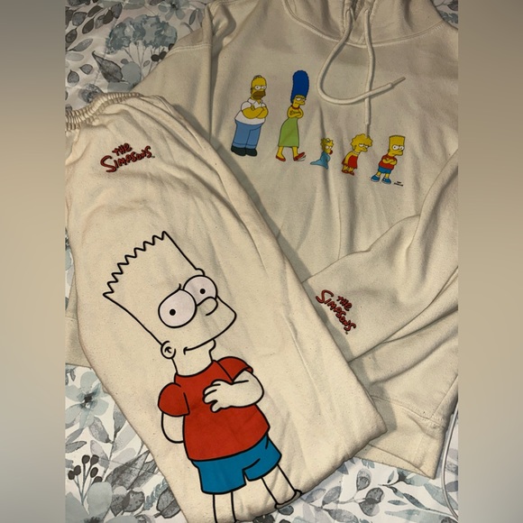 SIMPSON | SET | HOODIE | SWEATPANTS - Picture 1 of 9